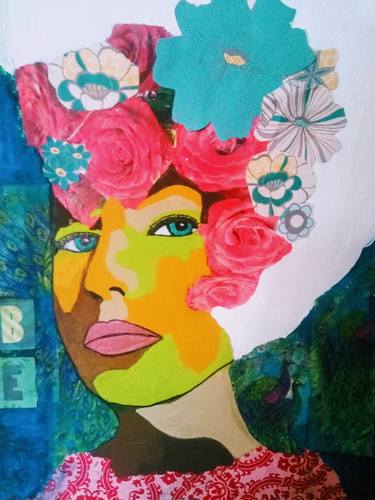 Print of Abstract Portrait Paintings by Haydee Raymond