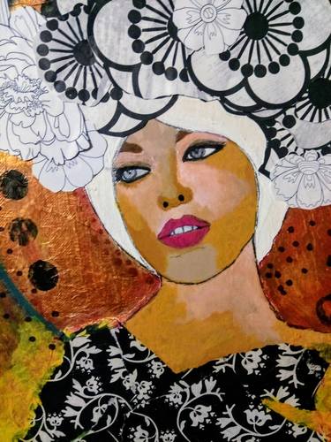 Print of Portraiture Women Paintings by Haydee Raymond