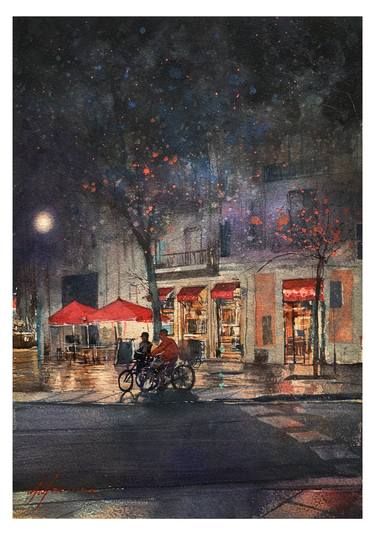 Print of Fine Art Cities Paintings by Will Elliston