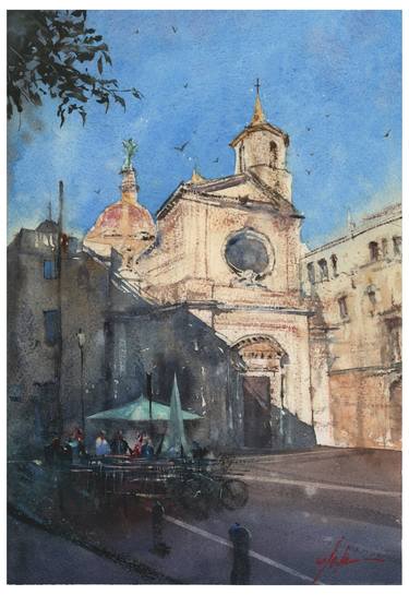 Print of Impressionism Travel Paintings by Will Elliston