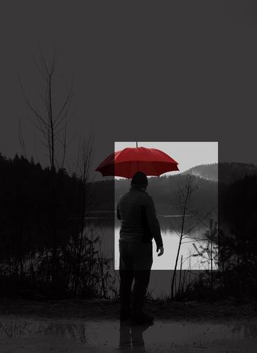 Saatchi Art Artist Jure Kralj; Photography, “Under a red umbrella” #art