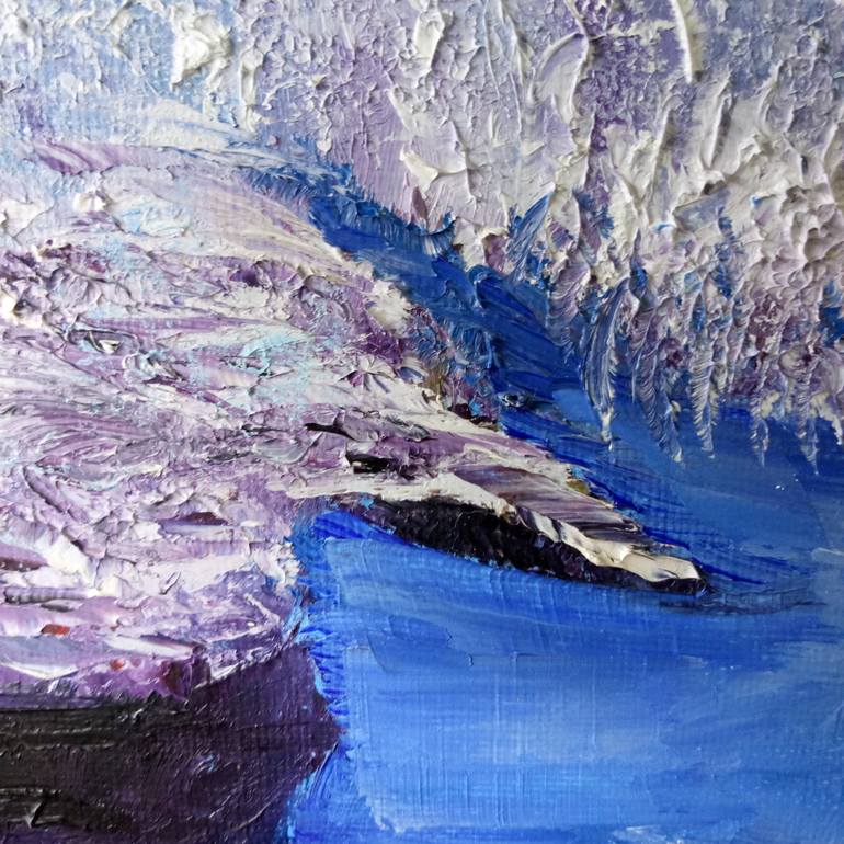 Original Impressionism Landscape Painting by Tatyana Miroshnichenko