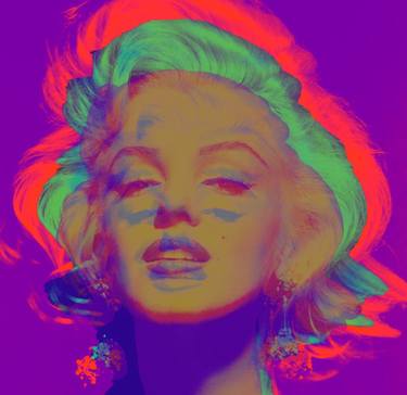 Layers of Marilyn Violet Neon thumb