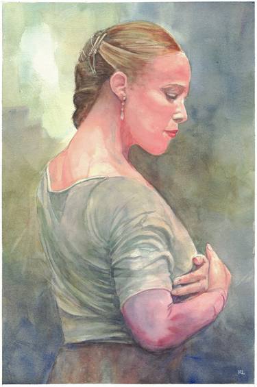 Print of Fine Art Women Paintings by Robert Lewicki