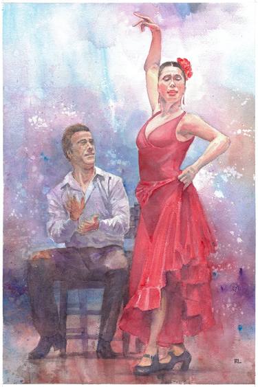 Print of Impressionism Performing Arts Paintings by Robert Lewicki