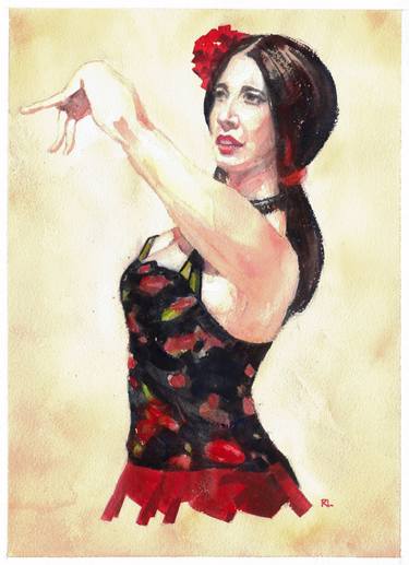 Print of Fine Art Performing Arts Paintings by Robert Lewicki