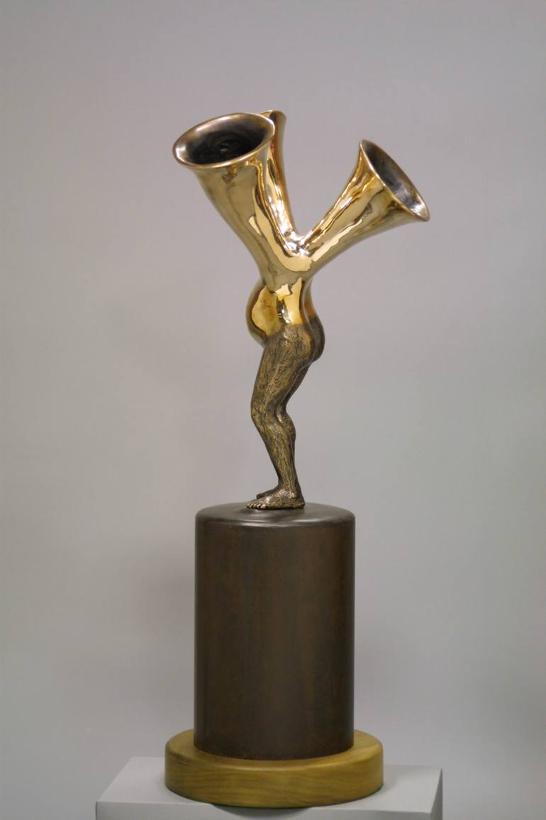 Original Abstract Nude Sculpture by Matthew Zupnick
