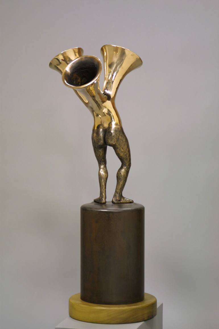 Original Abstract Nude Sculpture by Matthew Zupnick