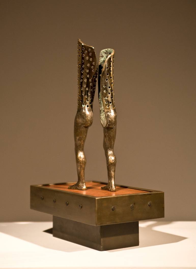 Original Fine Art Nude Sculpture by Matthew Zupnick