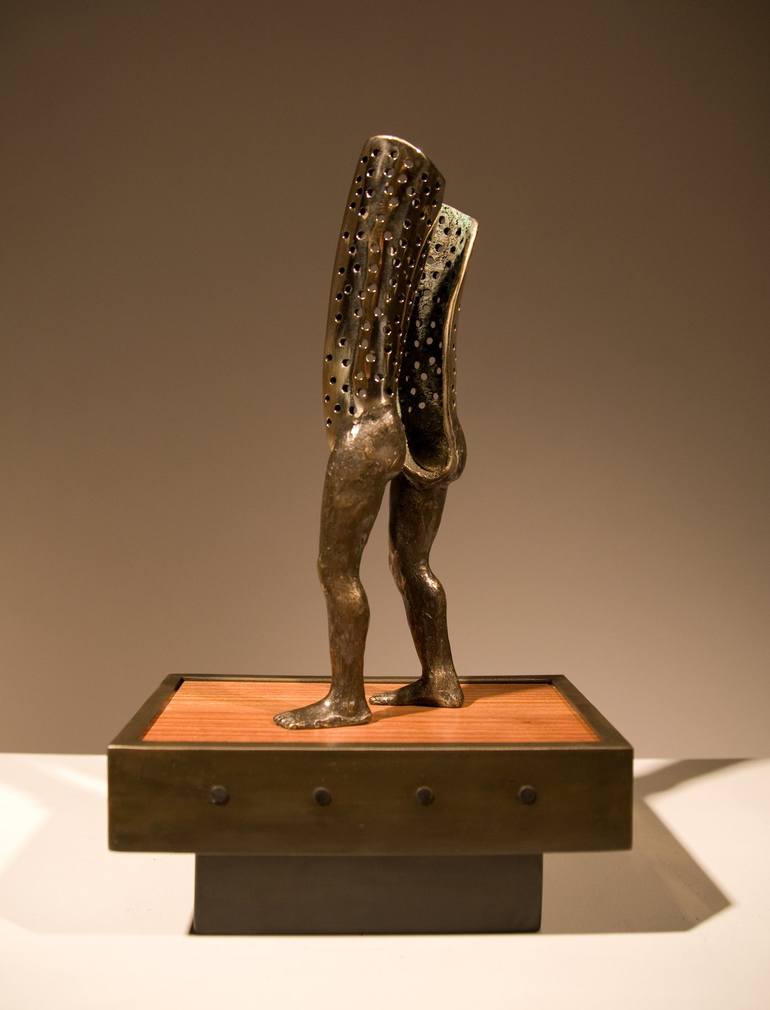 Original Fine Art Nude Sculpture by Matthew Zupnick