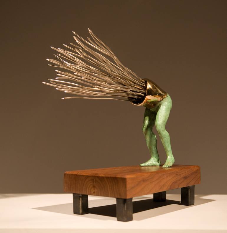 Original Conceptual Nude Sculpture by Matthew Zupnick