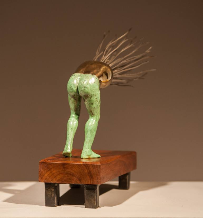 Original Conceptual Nude Sculpture by Matthew Zupnick