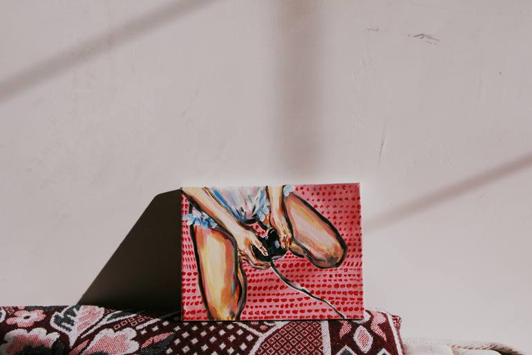 Original Conceptual Erotic Painting by Anastasia Isakova