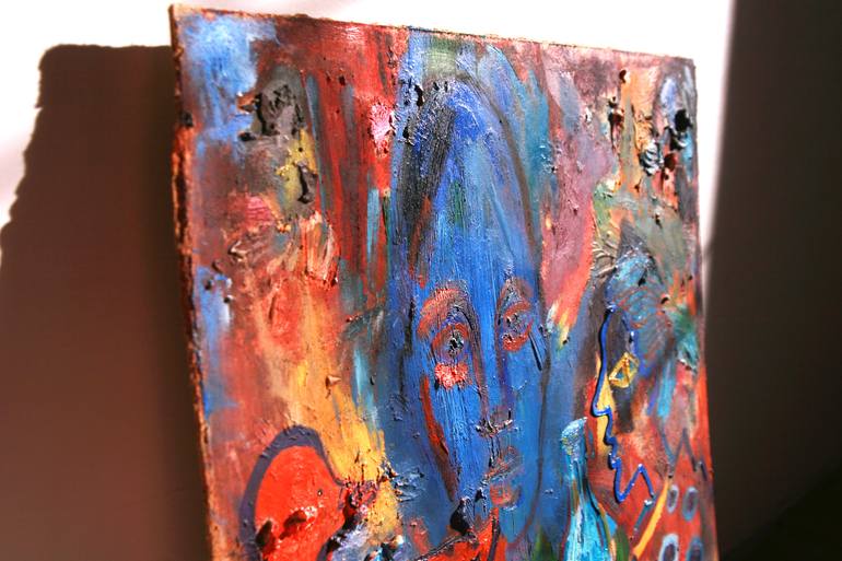 Original Expressionism Abstract Painting by Anastasia Isakova