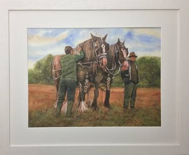 Original Fine Art Horse Paintings by John Bell