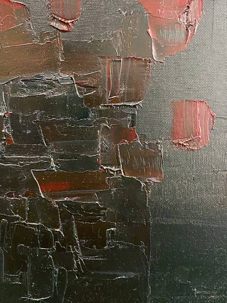 Original Fine Art Abstract Painting by Decheng Cui