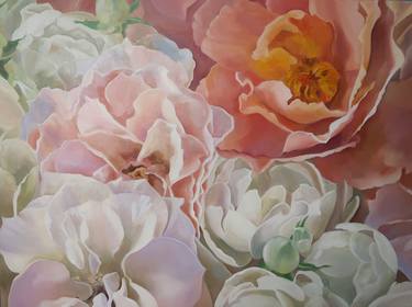 Print of Realism Floral Paintings by Yulia Veronica