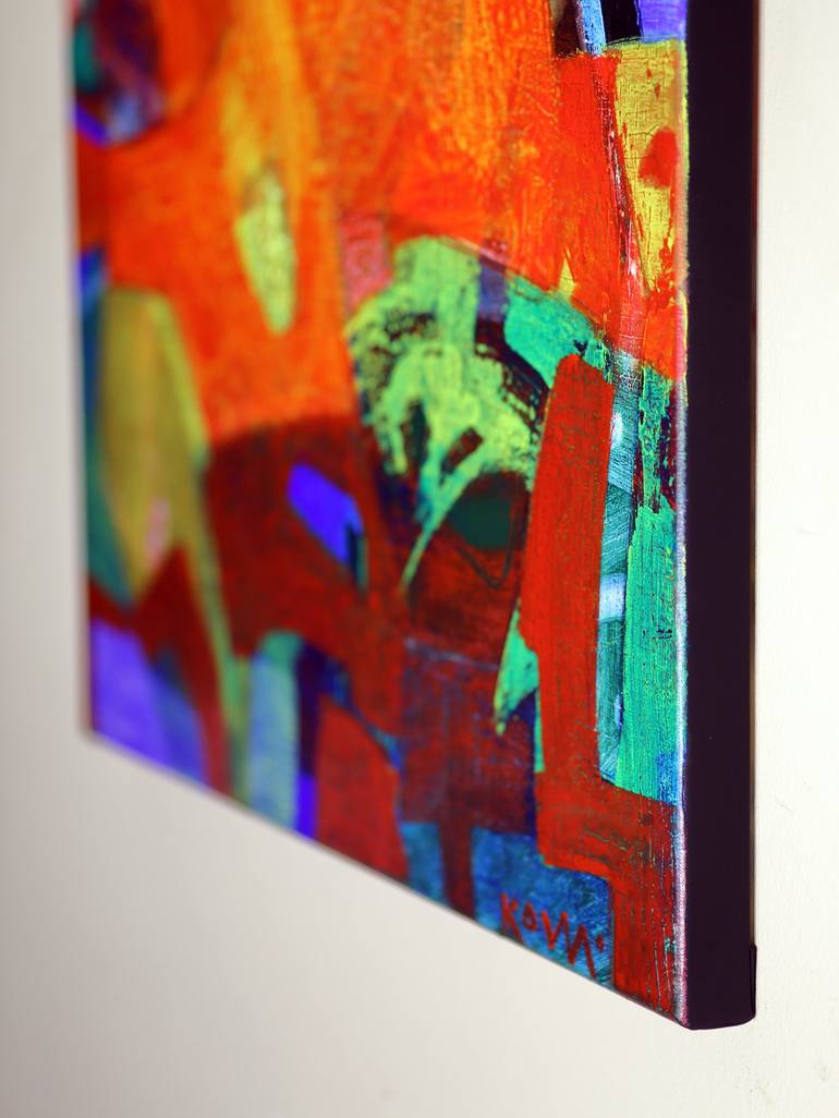 Original Abstract Painting by Piotr Kownacki