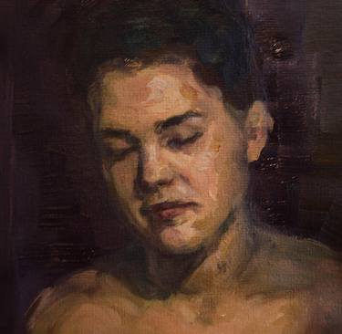 Print of Realism Portrait Paintings by Agustina Caruso