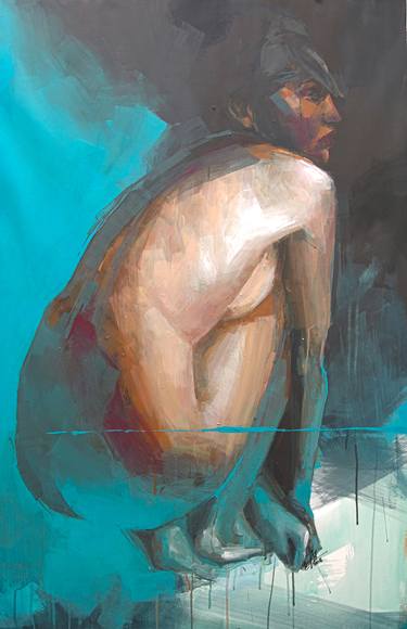 Original Expressionism Body Paintings by Khalid Khan - KAAY
