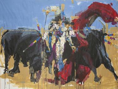 Print of Expressionism Sport Paintings by Khalid Khan - KAAY