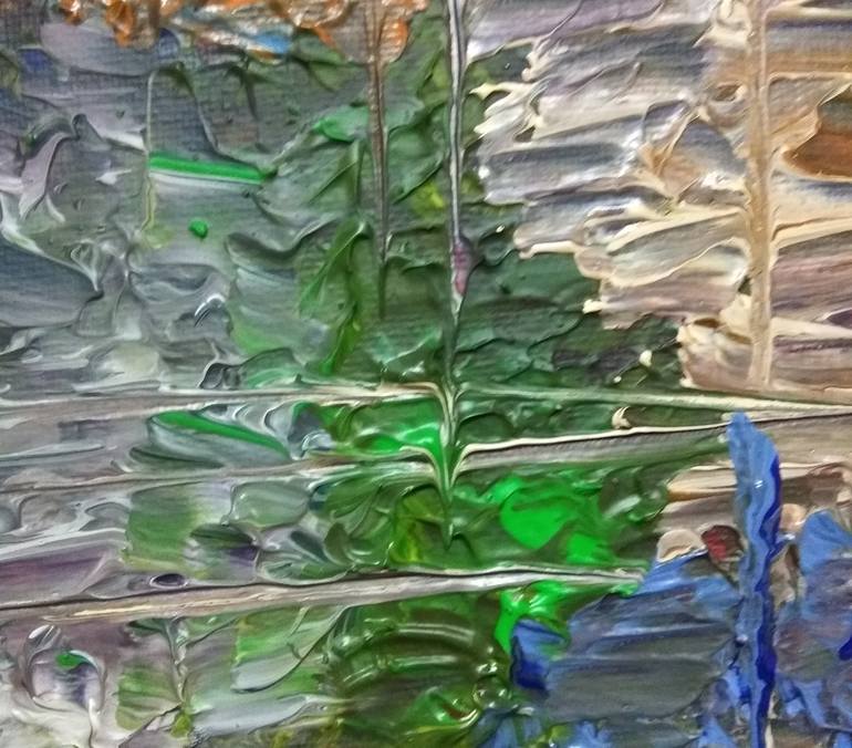 Original Abstract Expressionism Abstract Painting by Dip Tan