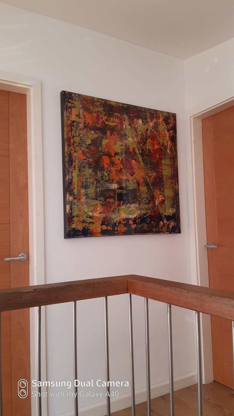 Original Abstract Painting by David  Hardy
