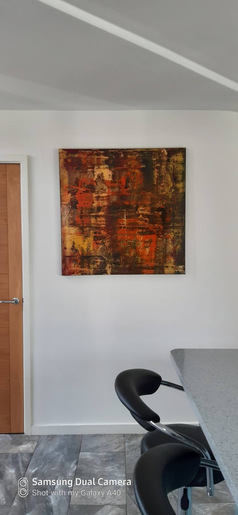Original Abstract Painting by David  Hardy