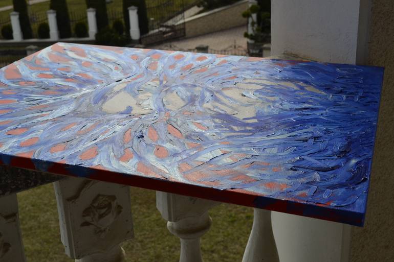 Original Abstract Expressionism Abstract Painting by Kris Krissty