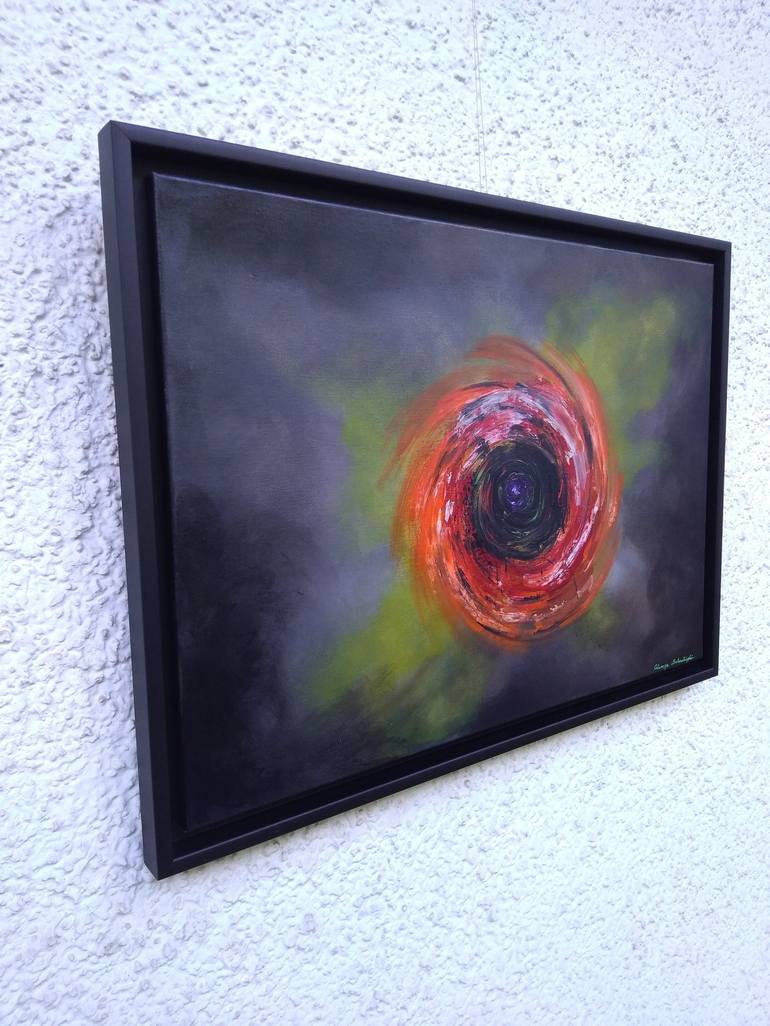 Original Abstract Painting by Giuseppe Angelo Salmoiraghi