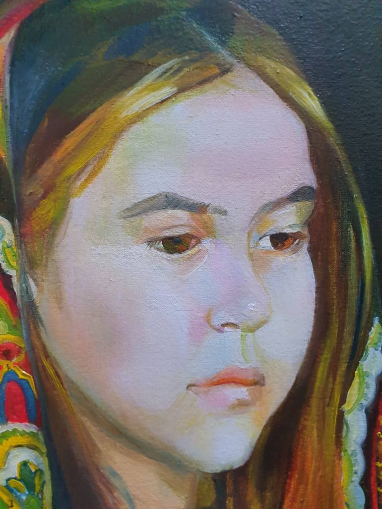 Original Figurative People Painting by Iryna Tsai