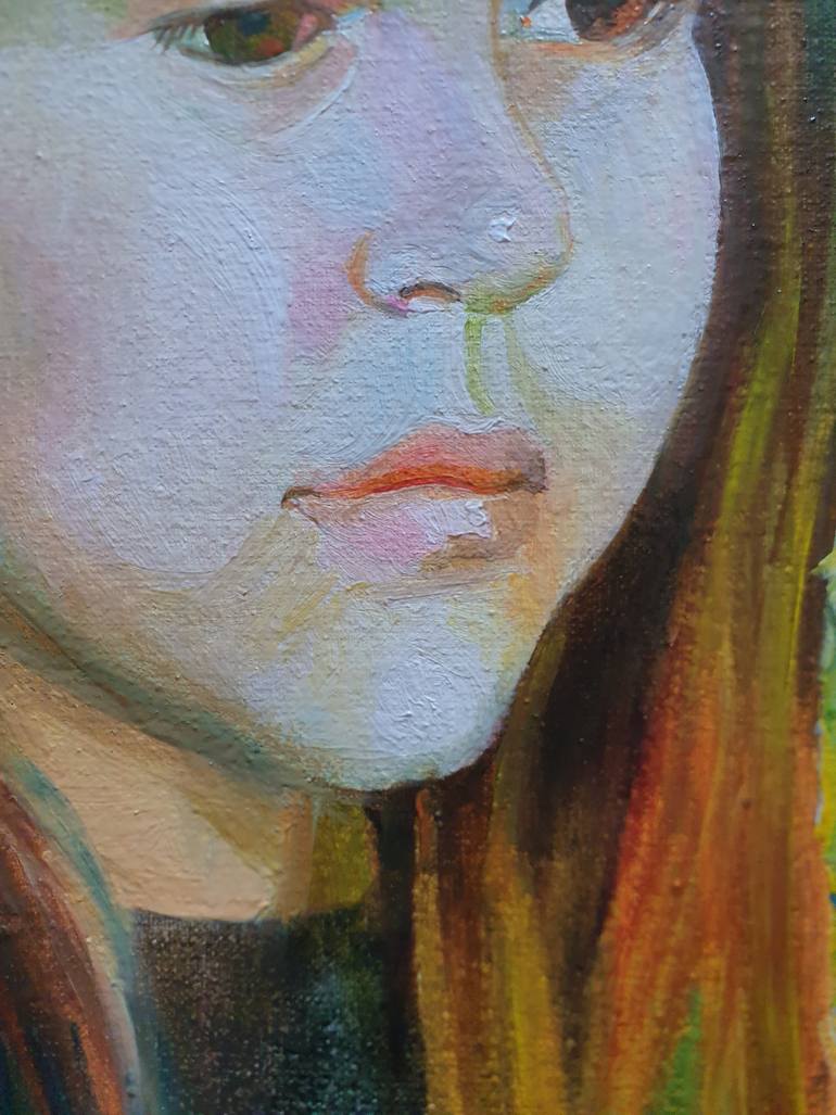 Original Figurative People Painting by Iryna Tsai