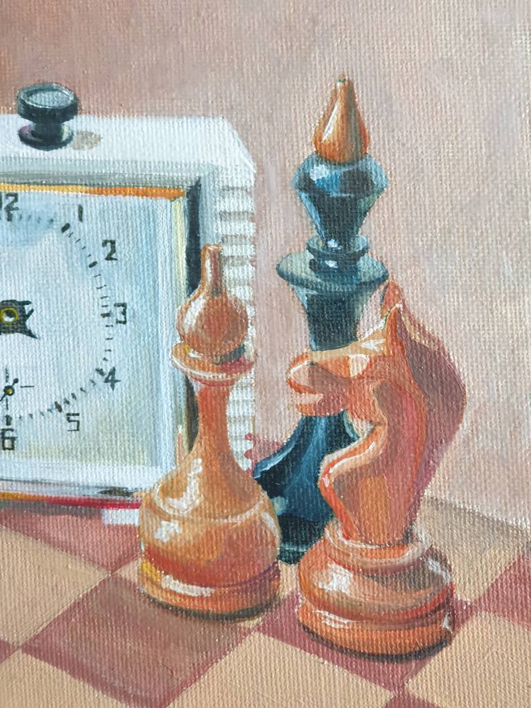 Original Impressionism Sports Painting by Iryna Tsai