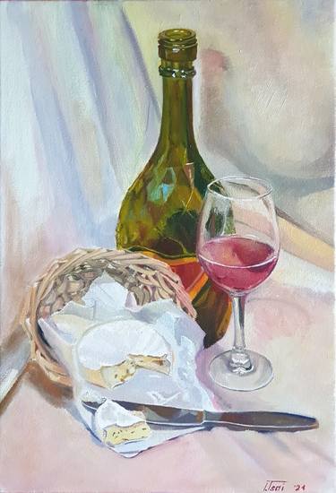 Original Food & Drink Painting by Iryna Tsai