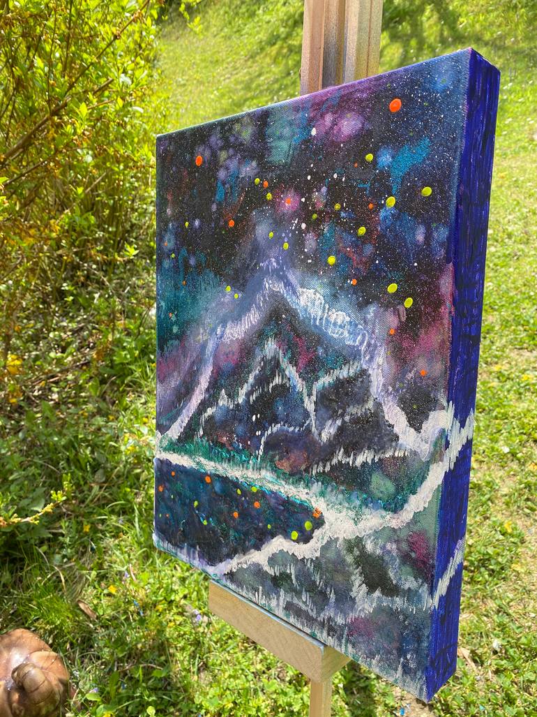 Original Abstract Nature Painting by Valerijana Krasniqi