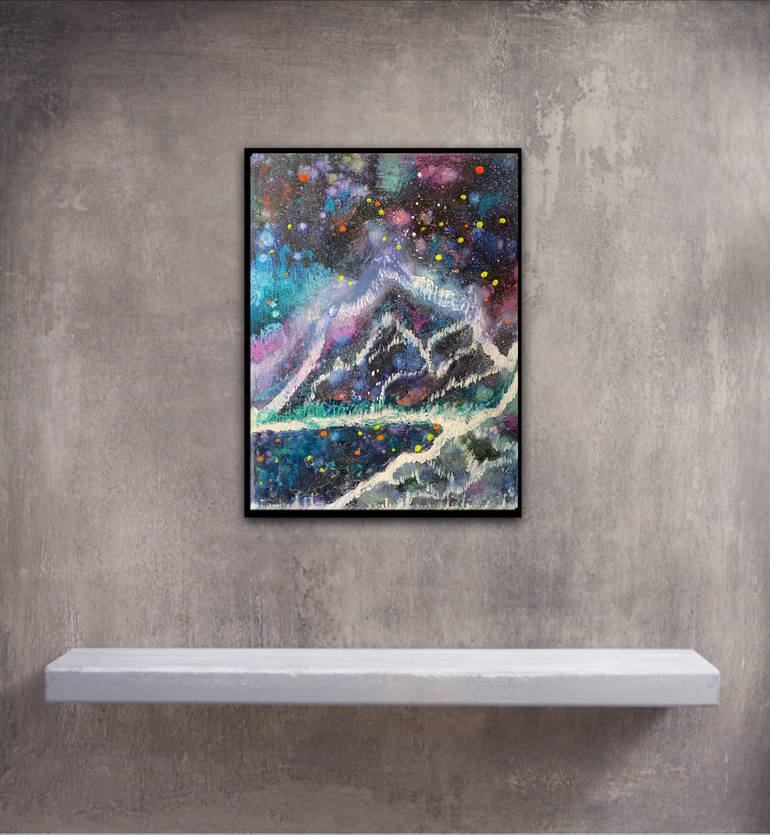 Original Abstract Nature Painting by Valerijana Krasniqi