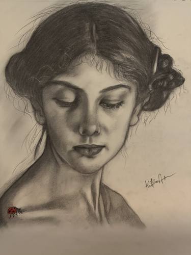 Original Portrait Drawings by Kalliope Varlamiti