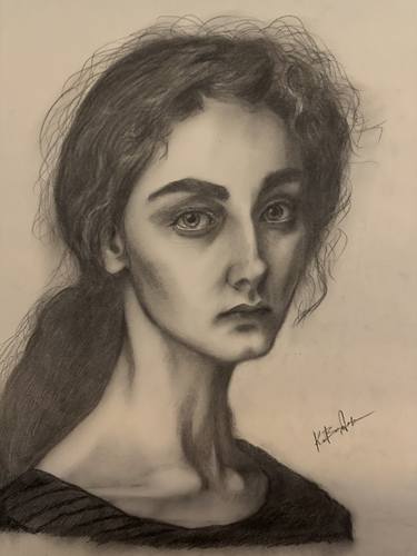 Original Portrait Drawings by Kalliope Varlamiti