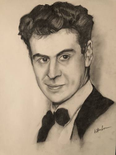Print of Portrait Drawings by Kalliope Varlamiti