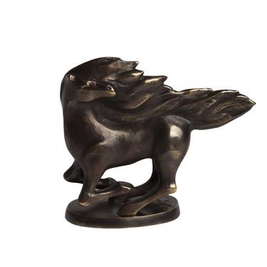 Original Art Deco Animal Sculpture by Veaceslav Jiglitski