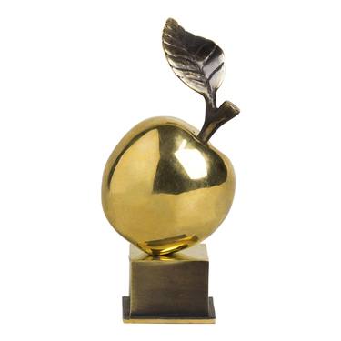 Apple Bronze Sculpture thumb