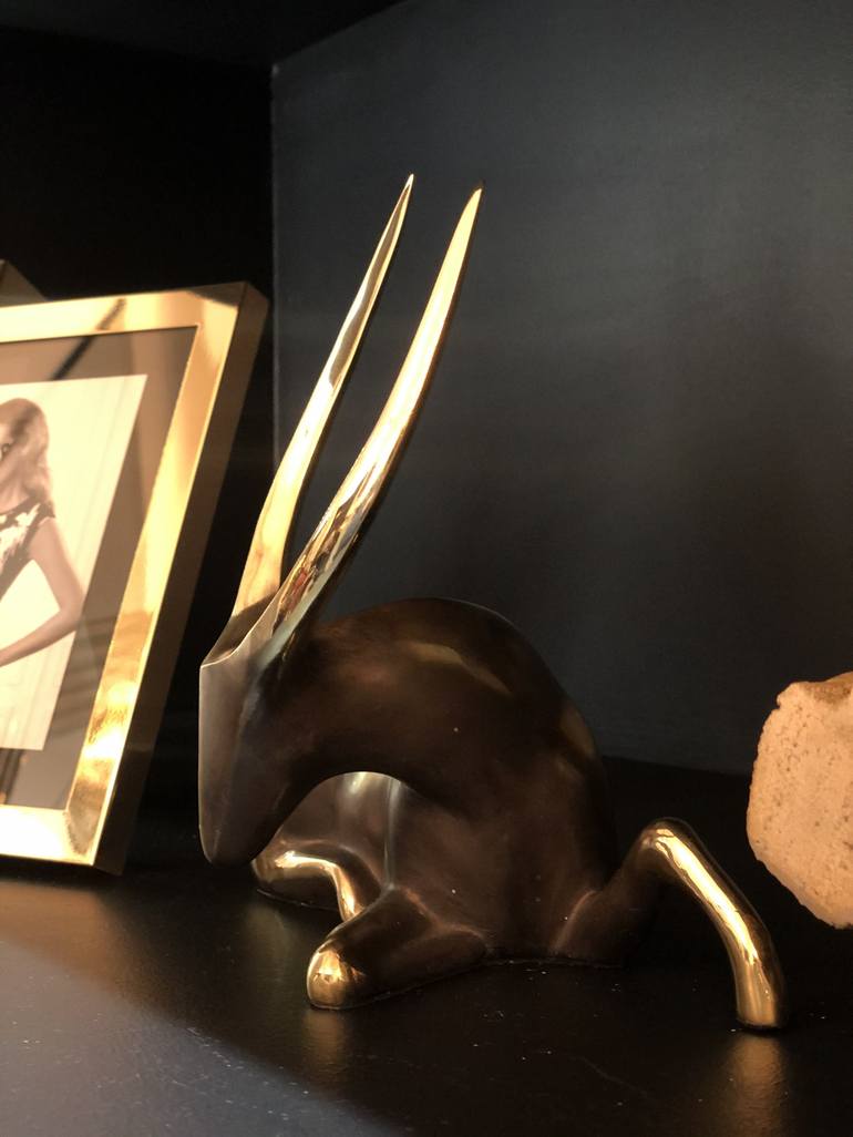 Original Figurative Animal Sculpture by Veaceslav Jiglitski