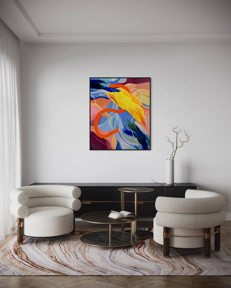 Original Abstract Painting by Ana Costov