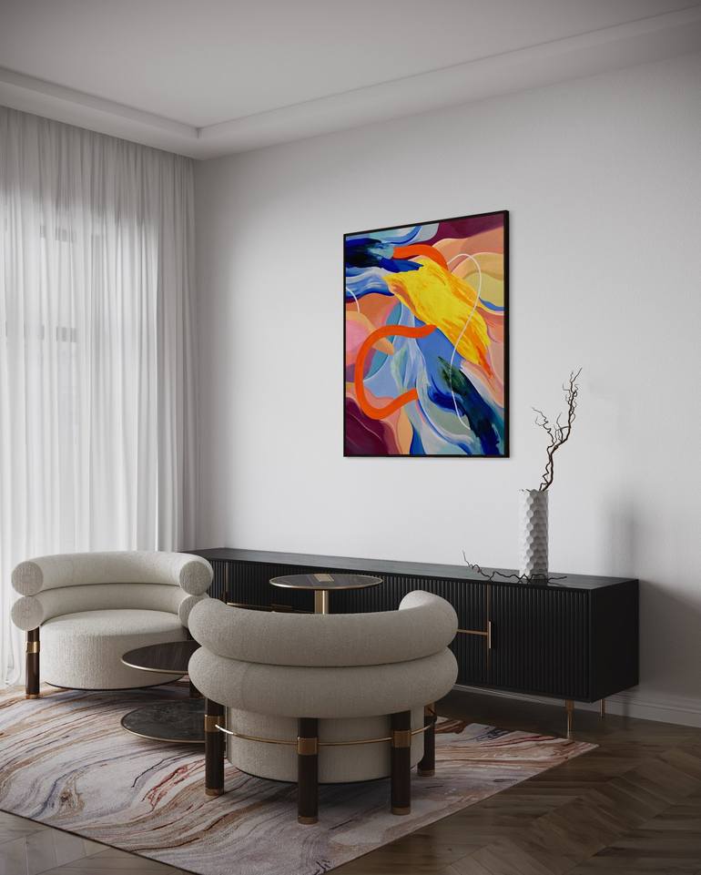 Original Contemporary Abstract Painting by Ana Costov