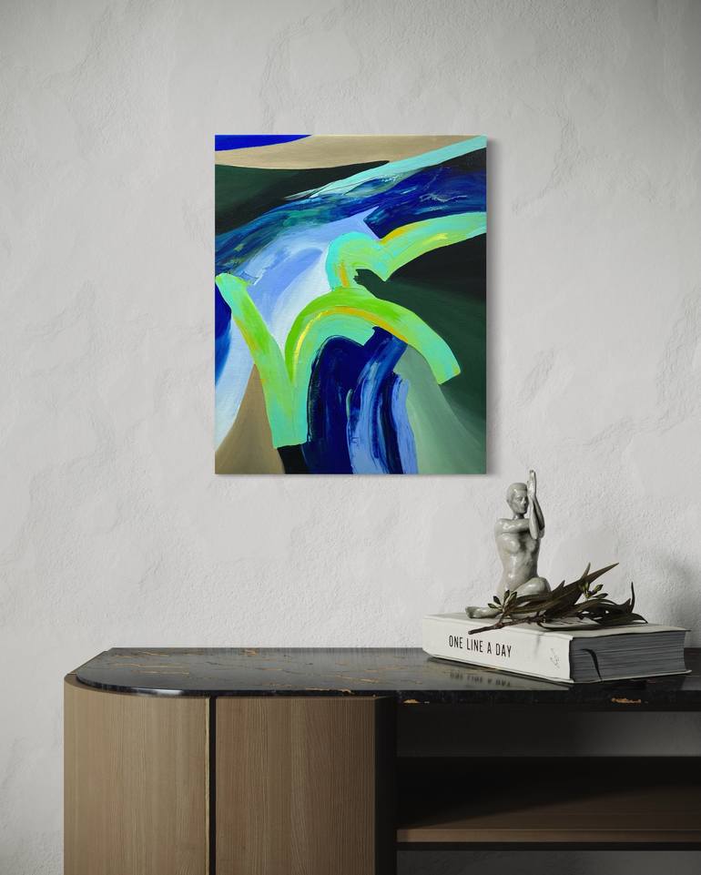 Original Abstract Painting by Ana Costov