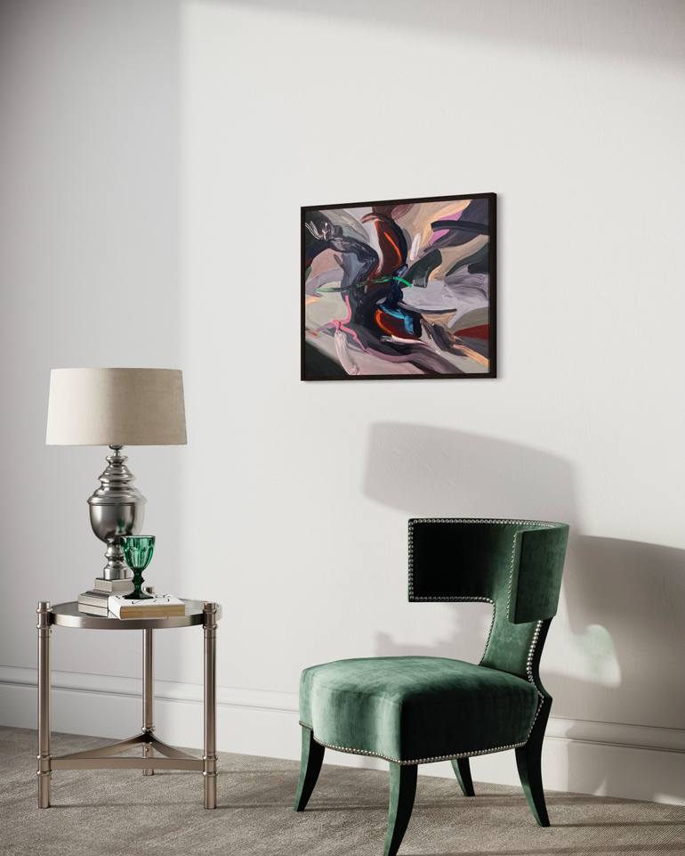 Original Conceptual Abstract Painting by Ana Costov