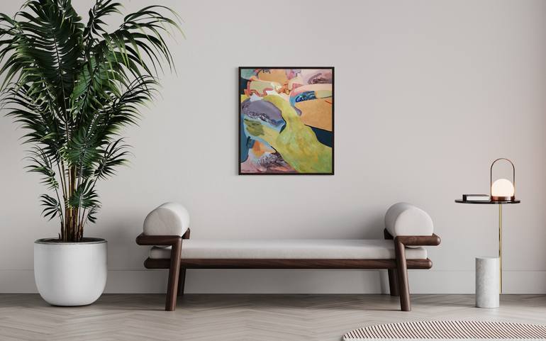 Original Abstract Expressionism Abstract Painting by Ana Costov