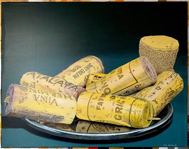 Print of Art Deco Food & Drink Paintings by Serge Zapasny