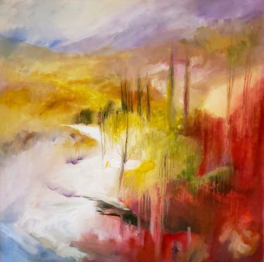 Original Impressionism Landscape Paintings by Claudia Kusznirczuk