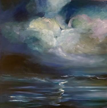 Original Impressionism Seascape Paintings by Claudia Kusznirczuk